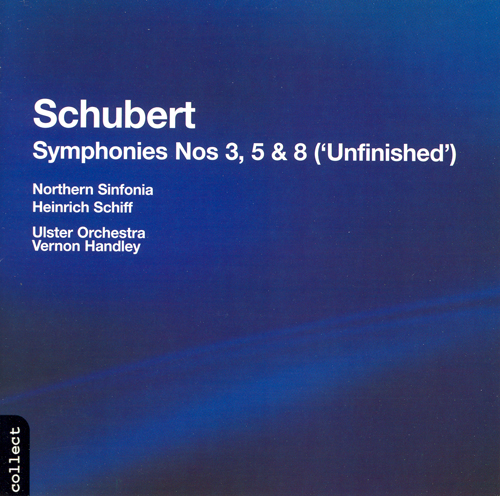 SCHUBERT: Symphonies Nos. 3, 5 and 8