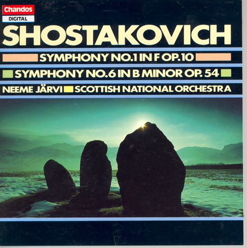 SHOSTAKOVICH: Symphonies Nos. 1 and 6