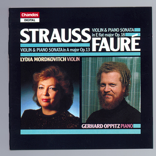 FAURÉ, G.: Violin Sonata No. 1 / STRAUSS, R.: Violin Sonata in E-Flat Major (Mordkovitch, Oppitz)