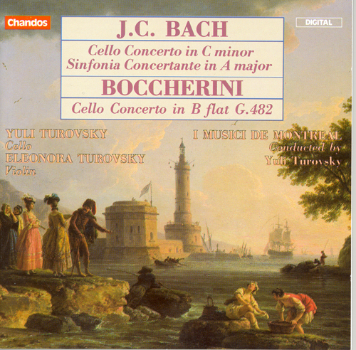 CASADESUS / BOCCHERINI: Cello Concertos / BACH, J.C.: Sinfonia Concertante
