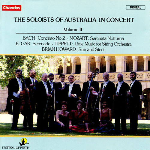 Chamber Music - BACH, J.S. / MOZART, W.A. / TIPPETT, M. / ELGAR, E. (The Soloists of Australia in Concert, Vol. 2) (Soloists of Australia, Thomas)
