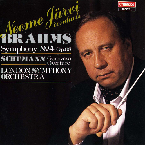 BRAHMS, J.: Symphony No. 4 / SCHUMANN, R.: Genoveva Overture (London Symphony, Jarvi)