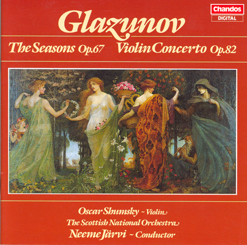 GLAZUNOV: Seasons (The) / Violin Concerto