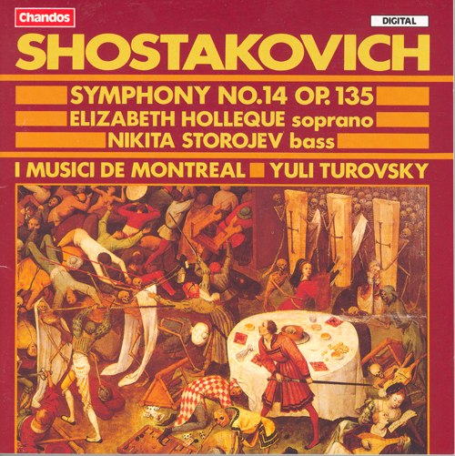 SHOSTAKOVICH: Symphony No. 14, Op. 135