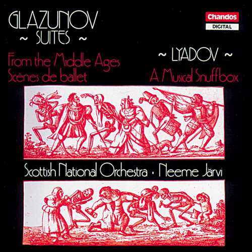 GLAZUNOV, A.K.: From the Middle Ages / Scenes de ballet / LIADOV, A.K.: A Musical Snuffbox (Scottish National Orchestra, Jarvi)