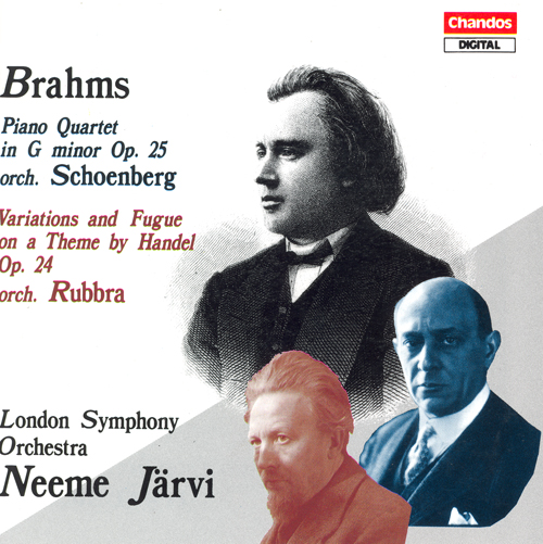 BRAHMS: Piano Quartet No. 1 / Variations and Fugue on a Theme by Handel (arr. for orchestra)