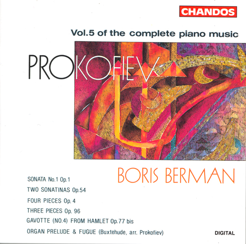 PROKOFIEV: Piano Music (Complete), Vol. 5
