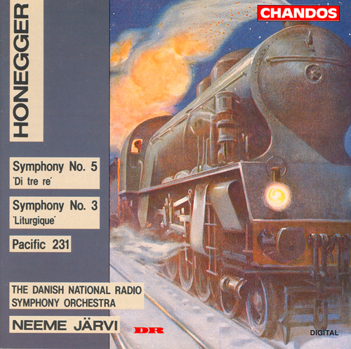 HONEGGER, A.: Symphonies Nos. 3 and 5 / Pacific 231 (Danish National Radio Symphony, Järvi)