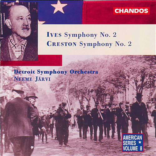 IVES, C.: Symphony No. 2 / CRESTON, P.: Symphony No. 2 (Detroit Symphony, N. Järvi)