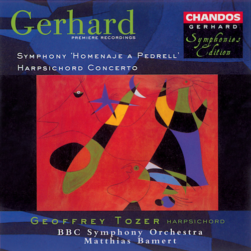 GERHARD, R.: Homenaje a Pedrell / Harpsichord Concerto (Tozer, BBC Symphony, Bamert)