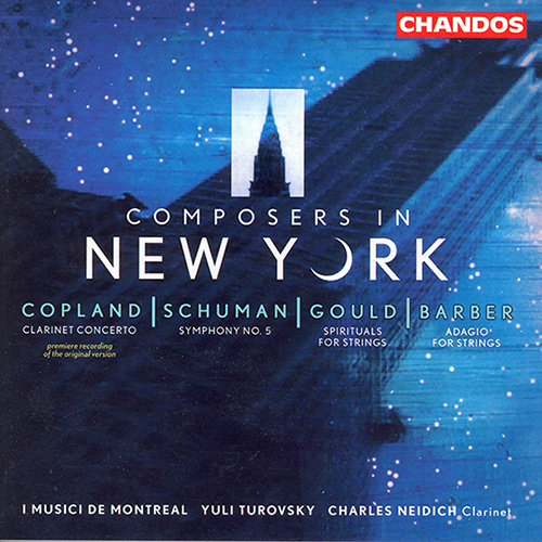 COPLAND: Clarinet Concerto / GOULD: Spirituals / SCHUMAN: Symphony No. 5