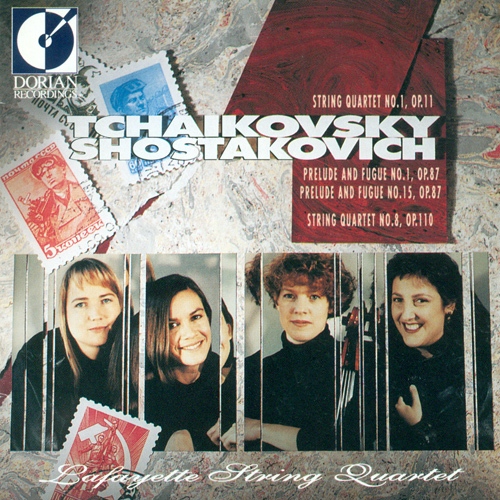 TCHAIKOVSKY, P.I.: String Quartet No. 1 / SHOSTAKOVICH, D.: String Quartet No. 8 (Lafayette String Quartet)