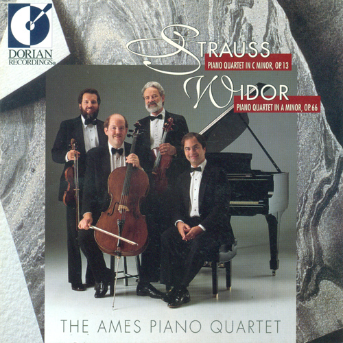 STRAUSS, R.: Piano Quartet, Op. 13 / WIDOR, C.-M.: Piano Quartet, Op. 66 (The Ames Piano Quartet)
