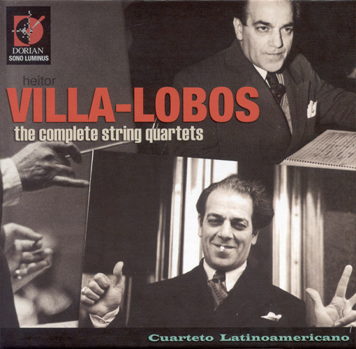 VILLA-LOBOS, H.: String Quartets (Complete) (Cuarteto Latinoamericano)