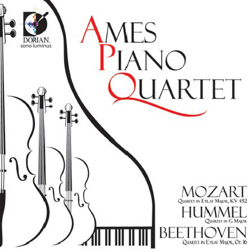 Piano Quartets - MOZART, W.A. / HUMMEL, J.N. / BEETHOVEN, L. van (Ames Piano Quartet)
