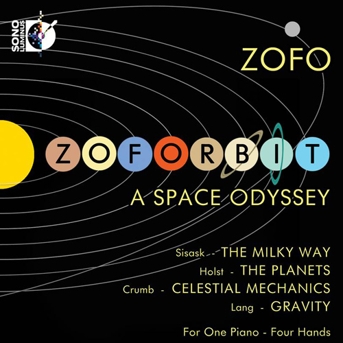 Piano Duo Recital: ZOFO Duet - SISASK, U. / HOLST, G. / LANG, D. / CRUMB, G. (Zoforbit: A Space Odyssey)