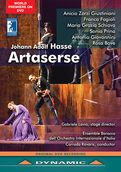 HASSE, J.A.: Artaserse (Festival della Valle d'Itria, 2012) (NTSC)