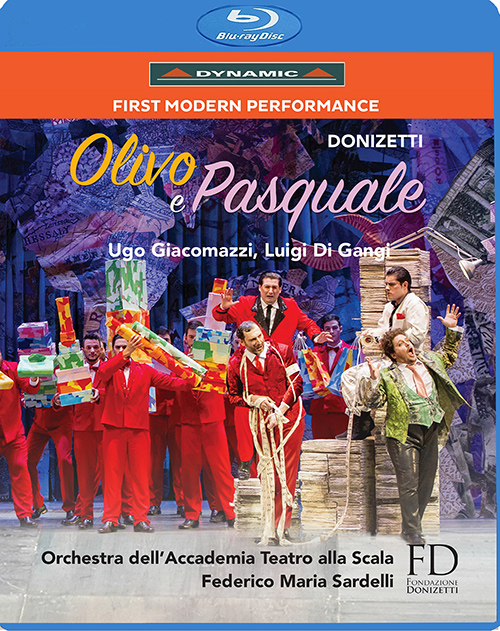 DONIZETTI, G.: Olivo e Pasquale [Opera] (Fondazione Donizetti, 2016) (Blu-ray, HD)