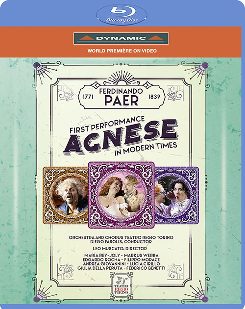 PAER, F.: Agnese [Opera] (Teatro Regio Torino, 2019) (Blu-ray, HD)