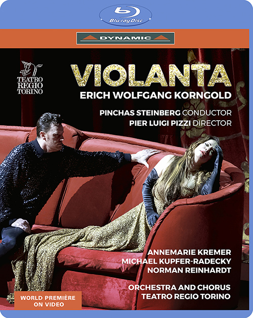 KORNGOLD, E.W.: Violanta [Opera] (Teatro Regio Torino, 2020) (Blu-ray, HD)