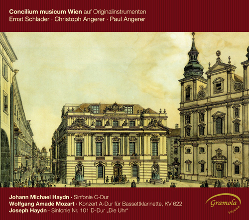HAYDN, M.: Symphony No. 39 / MOZART, W.A.: Clarinet Concerto / HAYDN, J.: Symphony No. 101 (Schlader, Concilium musicum Wien, Angerer)