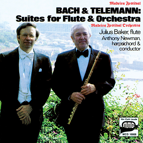 BACH, J.S.: Overture (Suite) No. 2, BWV 1067 / TELEMANN, G.P.: Overture (Suite), TWV 55:a2 (Baker, Madeira Bach Festival Orchestra, Newman)