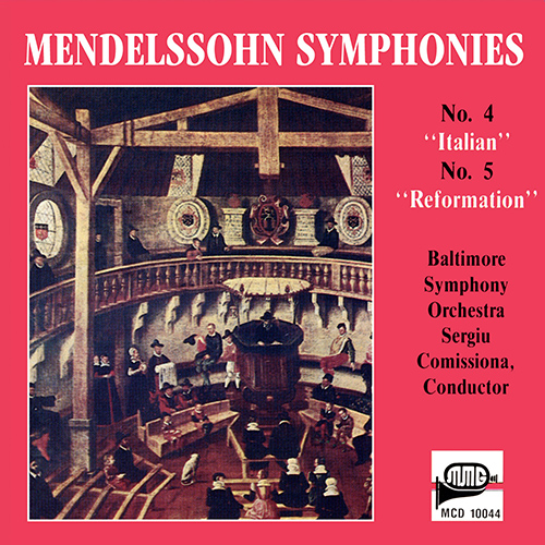 MENDELSSOHN, Felix: Symphonies Nos. 4, 