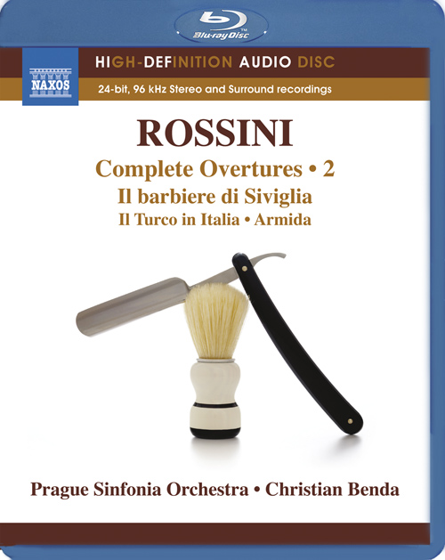 ROSSINI, G.: Overtures (Complete), Vol. 2 (Prague Sinfonia, Benda) (Blu-ray Audio)