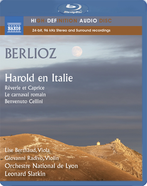 BERLIOZ, H.: Harold en Italie / Le carnaval romain / Benvenuto Cellini: Overture (Berthaud, Lyon National Orchestra, Slatkin) (Blu-ray Audio)