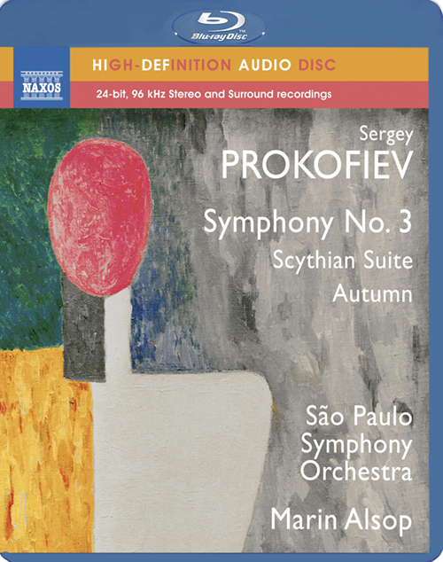 PROKOFIEV, S.: Symphony No. 3 / Scythian Suite / Autumnal Sketch (São Paulo Symphony Orchestra, Alsop) (Blu-ray Audio)