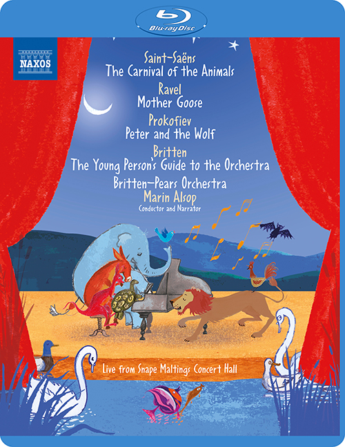 Orchestral Music - SAINT-SAËNS, C. / RAVEL, M. / PROKOFIEV, S. / BRITTEN, B. (Britten-Pears Orchestra, Alsop) (Blu-ray, HD)