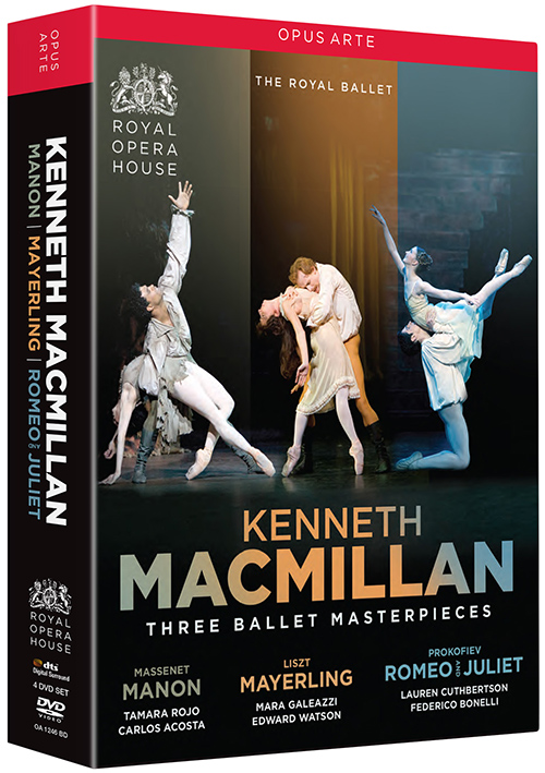 MACMILLAN, K.: Histoire de Manon (L') / Mayerling / PROKOFIEV, S.: Romeo and Juliet [Ballets] (Royal Ballet, 2008-2012) (4-DVD Box Set) (NTSC)