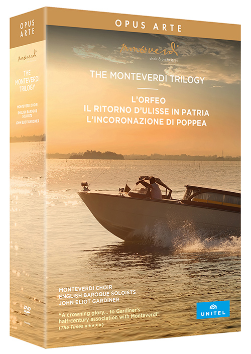 MONTEVERDI, C.: Monteverdi Trilogy (The) - L'Orfeo / Il ritorno d'Ulisse in patria / L'incoronazione di Poppea [Operas] (3-DVD Box Set) (NTSC)