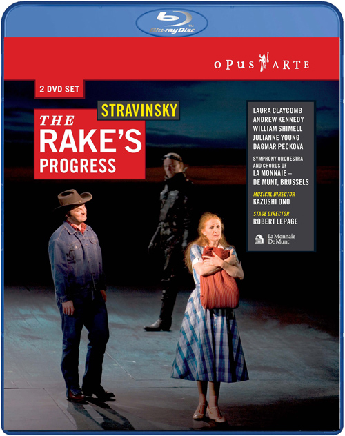 STRAVINSKY, I.: Rake's Progress (The) (La Monnaie - De Munt, 2007) (Blu-ray, HD)