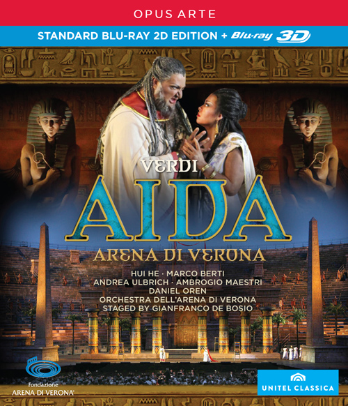 VERDI, G.: Aida (Arena di Verona, 2012) (3D Blu-ray, HD)