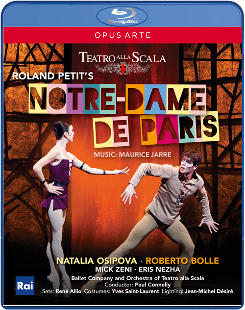 JARRE, M.: Notre-Dame de Paris (Ballet) (La Scala, 2013) (Blu-ray, HD)