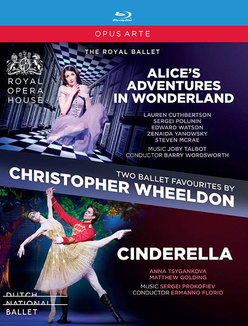 TWO BALLET FAVOURITES BY CHRISTOPHER WHEELDON - Alice's Adventures in Wonderland / Cinderella (2011-2012) (2-Blu-ray Disc Box Set)