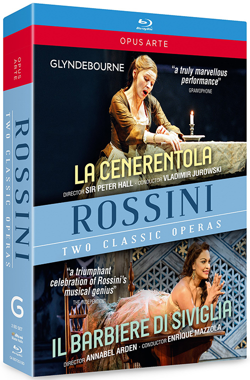 ROSSINI, G.: Cenerentola (La) / Il barbiere di Siviglia [Operas] (Glyndebourne, 2005-2016) (2-Blu-ray Disc Box Set)