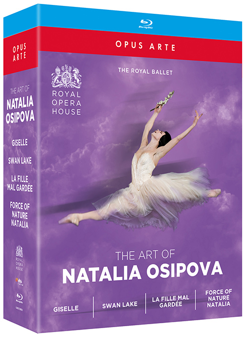 ART OF NATALIA OSIPOVA (THE) - Giselle / Swan Lake / La fille mal gardée [Ballets] / Force of Nature Natalia (Documentary) (4-Blu-ray Disc Box Set)