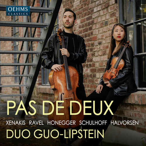 Violin and Cello Recital: Duo Guo-Lipstein - XENAKIS, I. / RAVEL, M. / HONEGGER, A. / SCHULHOFF, E. / HALVORSEN, J. (Pas de deux)