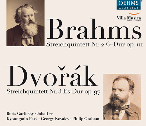 DVOŘÁK, A.: String Quintet in E-Flat Major / BRAHMS, J.: String Quintet No. 2 (Garlitsky, Jaha Lee, Kyoungmin Park, Kovalev, Graham)