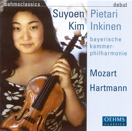 MOZART, W.A.: Violin Concerto No. 4 / Symphony No. 8 / HARTMANN, K.A.: Suite No. 2 / Concerto funebre (Kim, Bavarian Chamber Philharmonic, Inkinen)