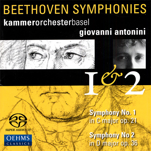 BEETHOVEN: Symphonies Nos. 1 and 2