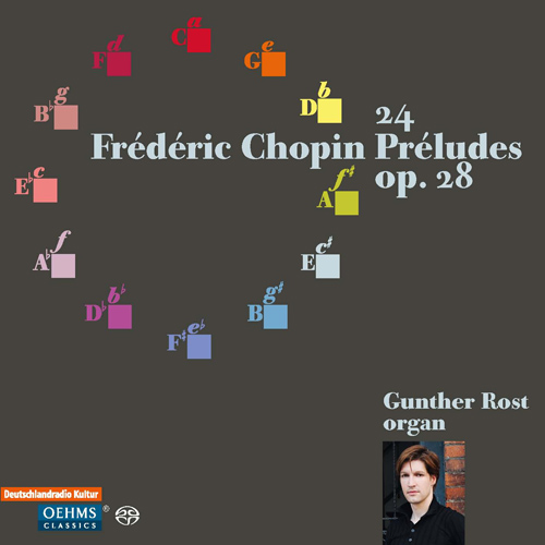 CHOPIN, F.: 24 Preludes (arr. for organ) (Rost)