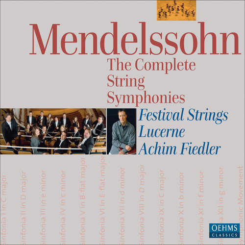 MENDELSSOHN, Felix: Sinfonias (Complete) (Lucerne Festival Strings, Fiedler)