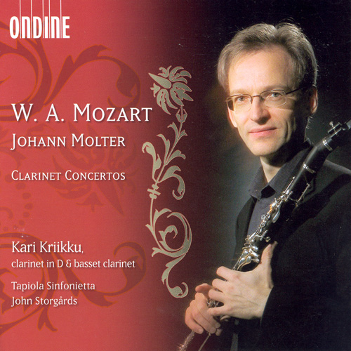 MOZART, W.A.: Clarinet Concerto in A Major / MOLTER, J.C.: Clarinet Concertos Nos. 1, 3 and 4 (Kriikku, Tapiola Sinfonietta, Storgards)