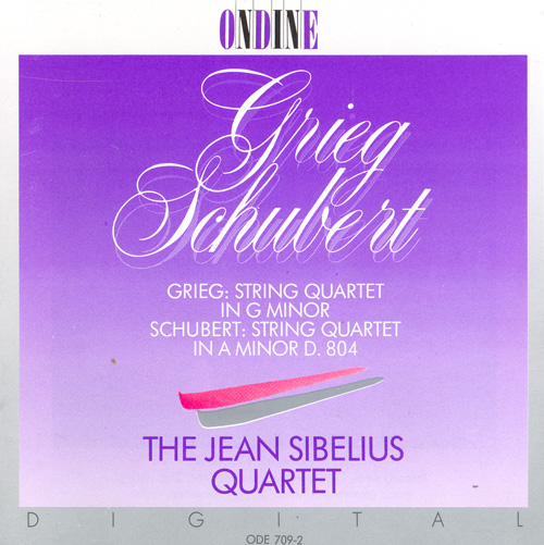 GRIEG, E.: String Quartet in G Minor / SCHUBERT, F.: String Quartet No. 13 (Jean Sibelius Quartet)