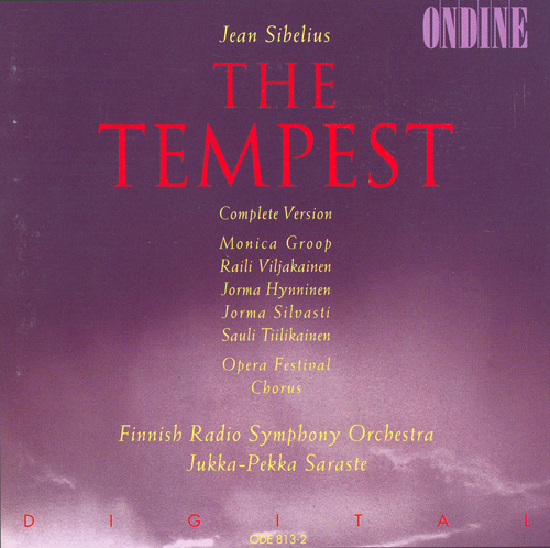SIBELIUS, J.: Tempest (The) (Complete version) (Saraste)