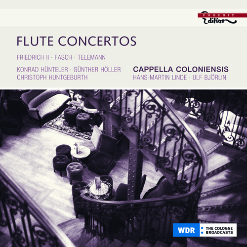 Baroque Flute Concertos - FREDERICK II (KING OF PRUSSIA) / TELEMANN, G.P. / FASCH, J.F. (Holler, Hunteler, Huntgeburth)