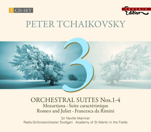 TCHAIKOVSKY, P.I.: Orchestral Suites Nos. 1-4 / Romeo and Juliet Fantasy Overture / Francesca da Rimini / Capriccio Italien (Marriner)
